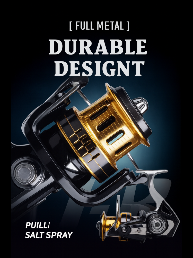 ReelUp Fishing FB Series Long Casting Spinning Reel (2500–12000)
