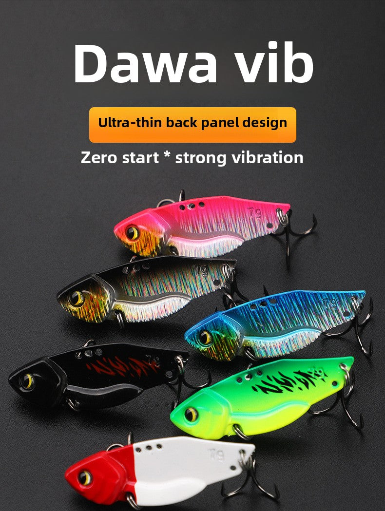 ReelUp VIB blade lures in assorted colors for predators