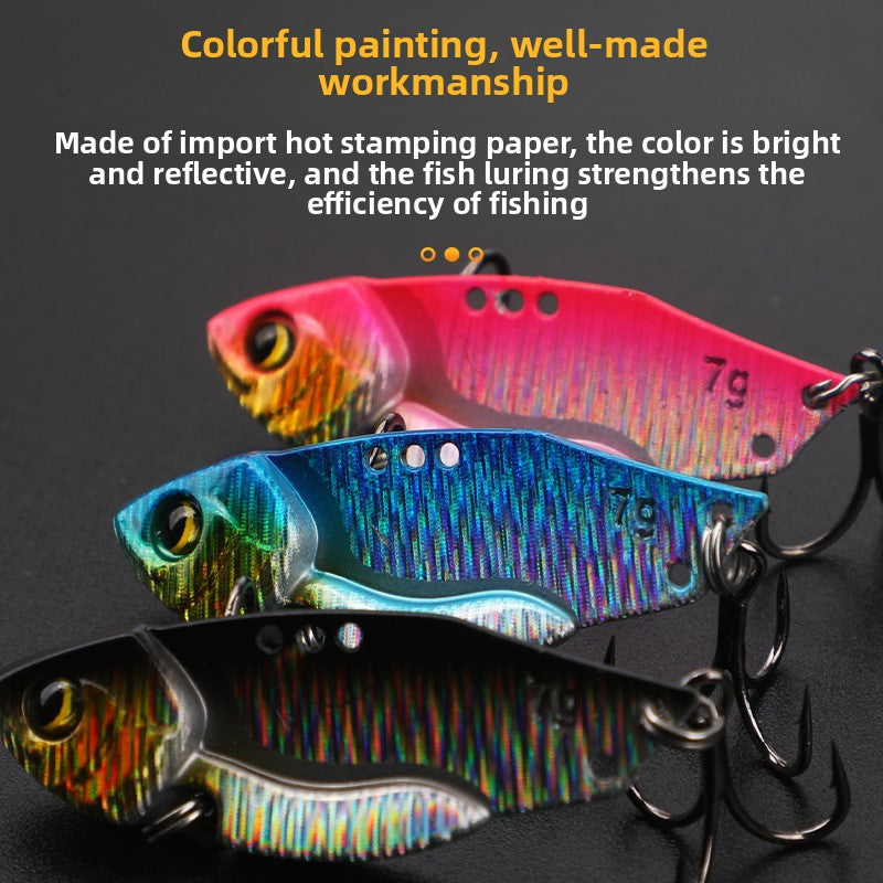 ReelUp VIB blade lures in assorted colors for predators