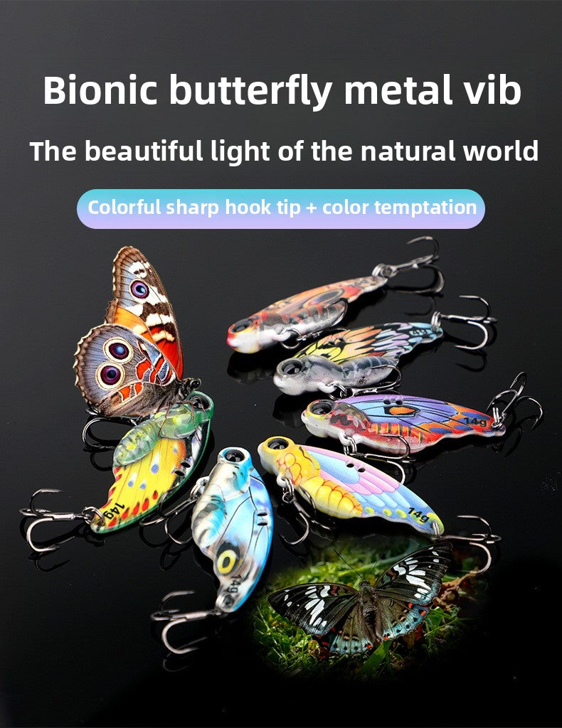 ReelUp bionic butterfly VIB jigging lures 10pcs