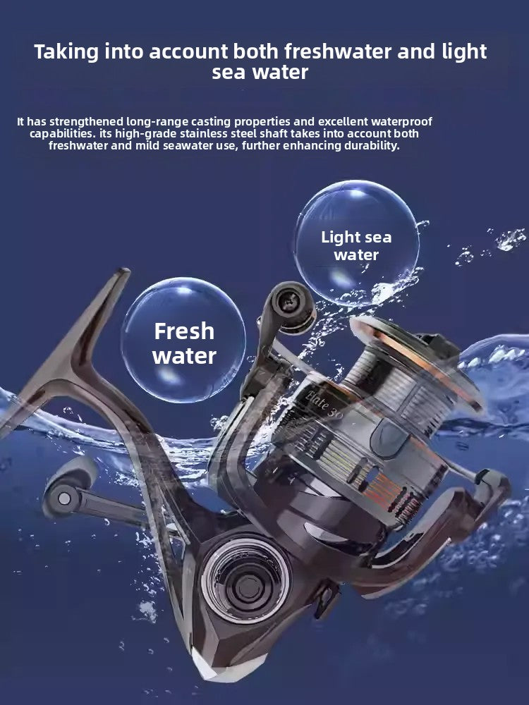 Basic Version Full Metal Aluminum-Magnesium Spinning Reel