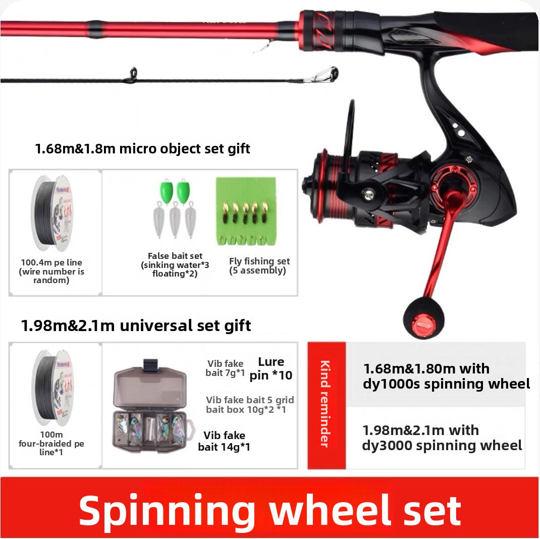 ReelUp Red Demon Series long casting lure rod