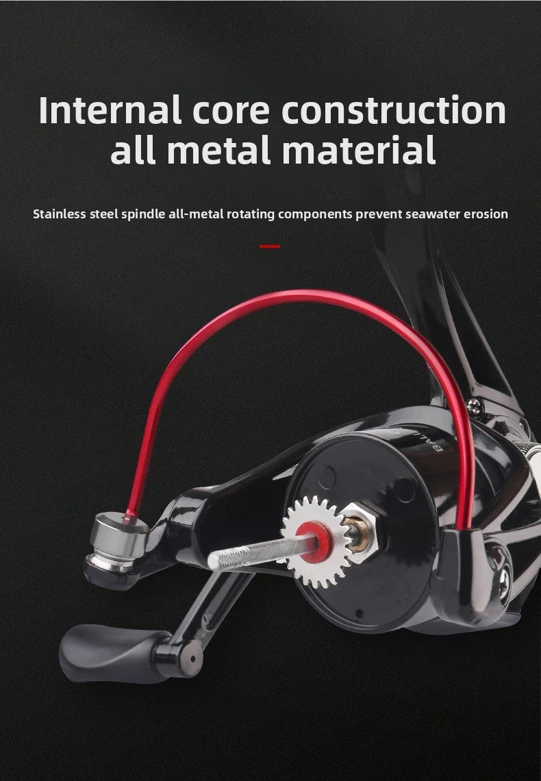 Close-up of smooth drag system on ProSpin reel by ReelUp