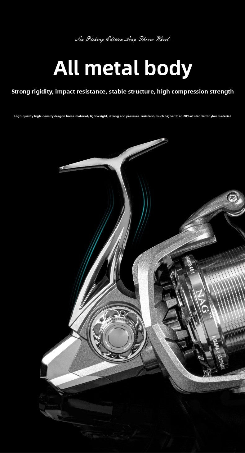 CNC all-metal saltwater fishing reel by ReelUp