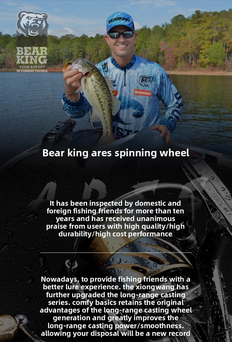 BEARKING Aries II lightweight saltwater spinning reel by ReelUp