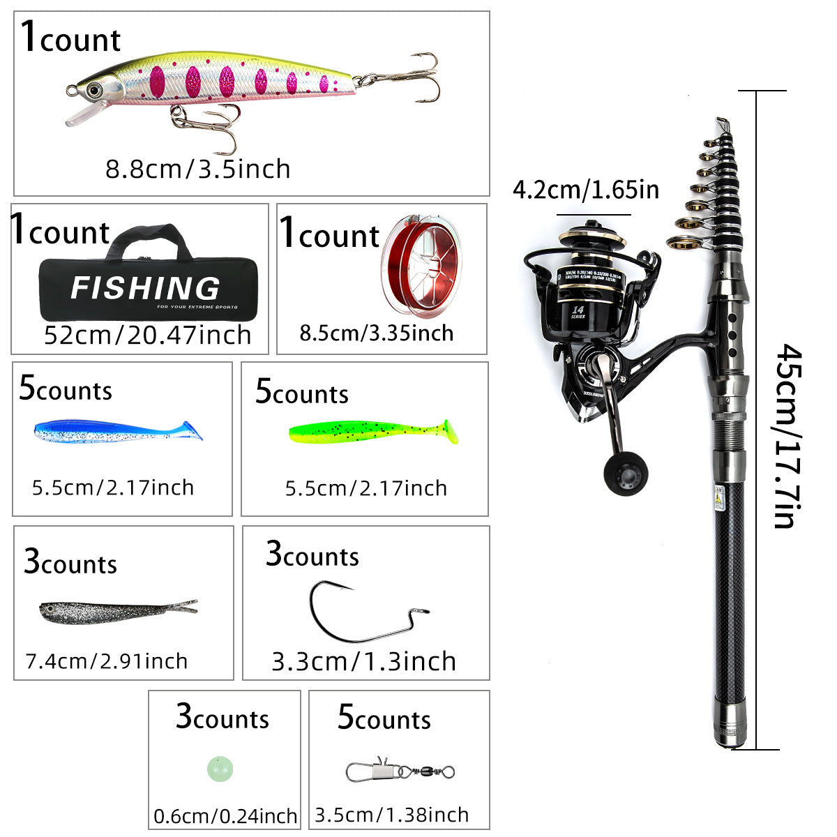 Lure Rod Set