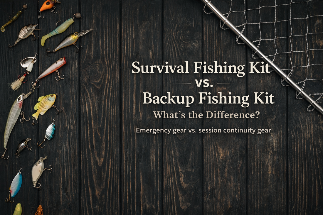 Survival Fishing Kit vs. Backup Fishing Kit: What’s the Difference?