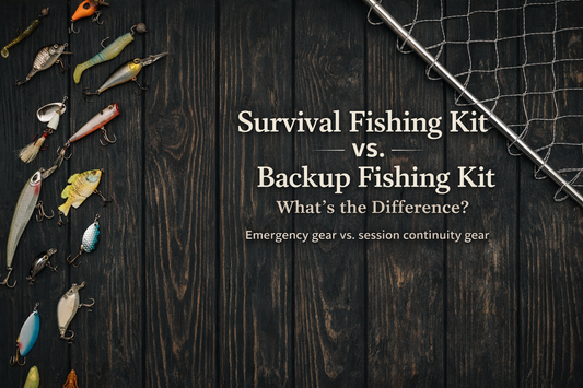 Survival Fishing Kit vs. Backup Fishing Kit: What’s the Difference?
