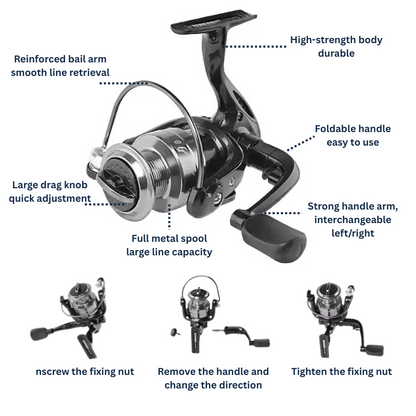 Lightweight Spinning Reel – GW Series