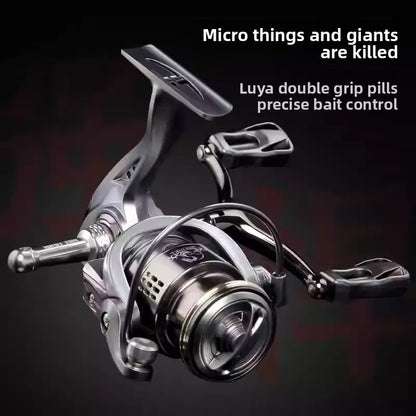 ReelUp Fishing TG Series lure reel close-up