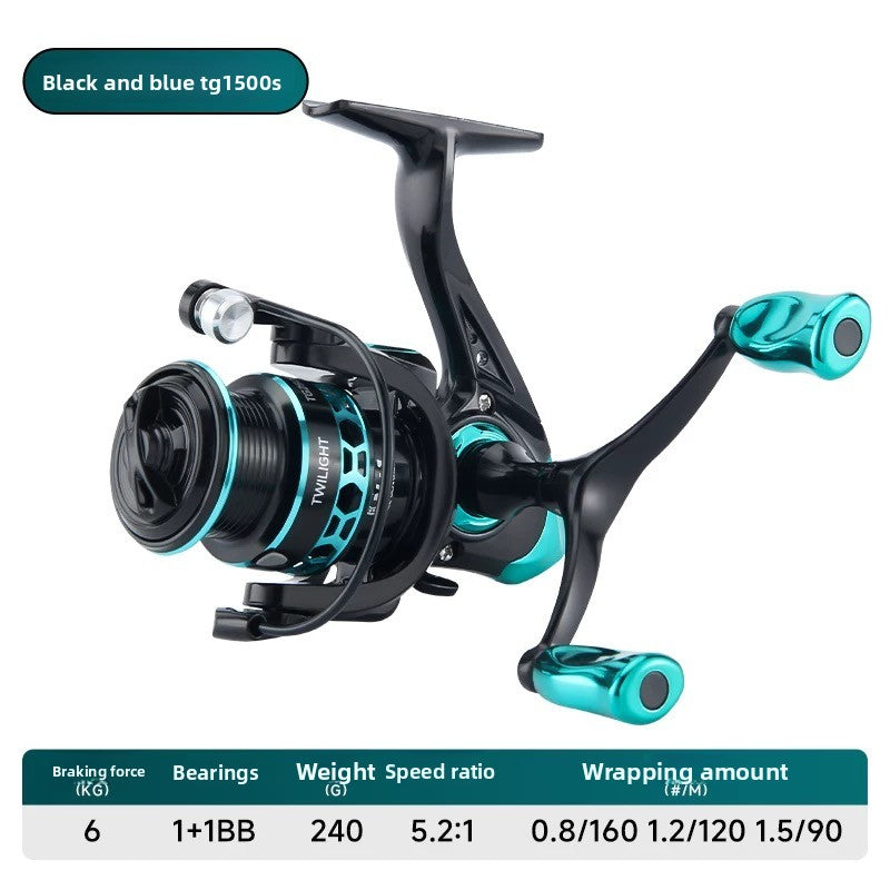 ReelUp TG Series lure reel close-up