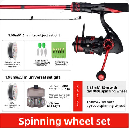 ReelUp Red Demon Series long casting lure rod