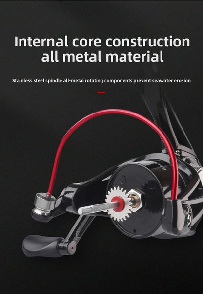 Close-up of smooth drag system on ProSpin reel by ReelUp