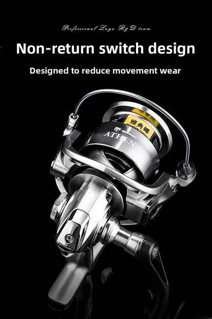 Finesse spinning reel for trout and perch by ReelUp Fishing