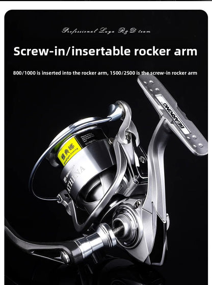 Finesse spinning reel for trout and perch by ReelUp Fishing