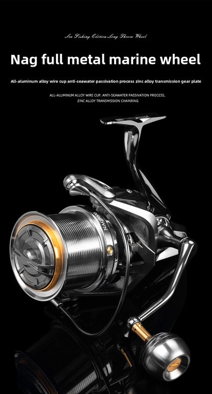 CNC all-metal saltwater fishing reel by ReelUp Fishing