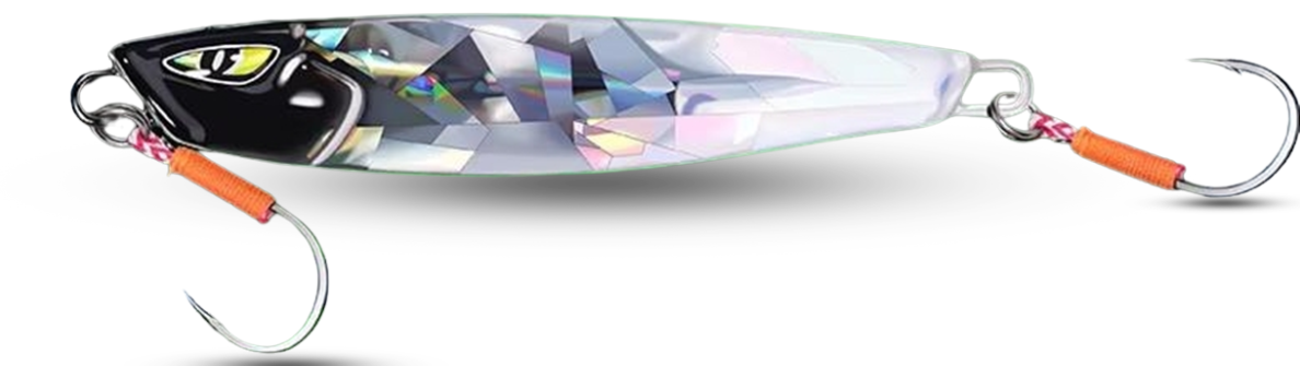 ReelUp Backup Fishing System Pack with metal jig