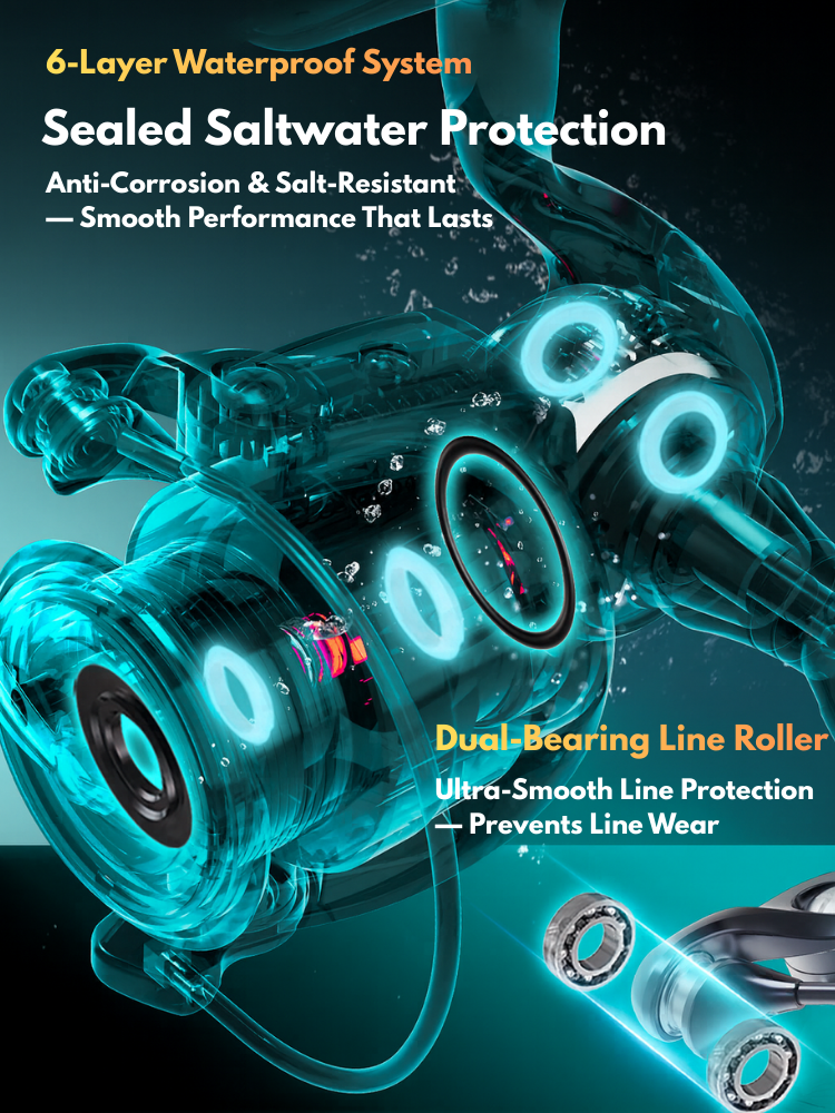 full metal spinning reelシーバス リール