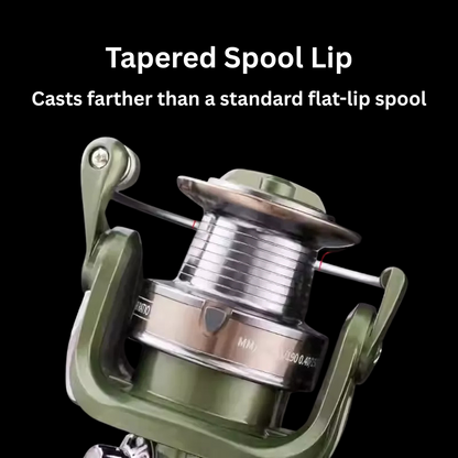 Saltwater fishing reel by ReelUp fishing designed for big game and long casting