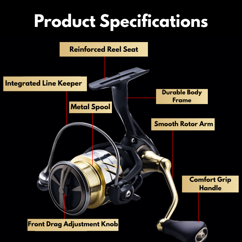 ReelUp ultralight finesse spinning reel 