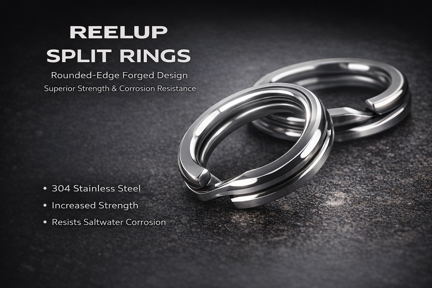 ReelUp Backup Fishing System Pack with split rings