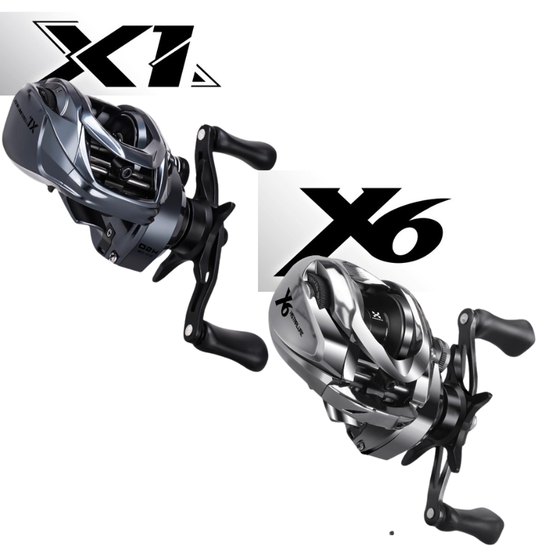 HS Fishing X1/X6 Elite Baitcaster Reel